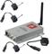 Four Camera Wireless Color Hidden CCTV Nanny Cam Secuirty System 