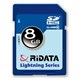 RiDATA Lightning Series 8GB Secure Digital High-Capacity (SDHC)  